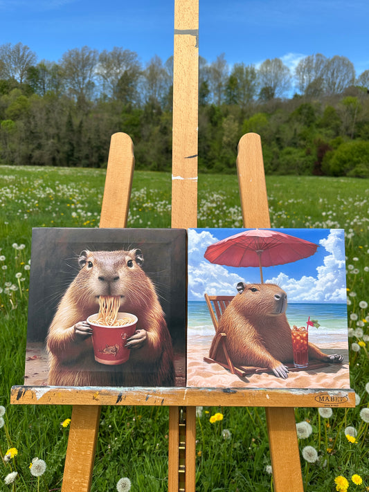 CapyCanvas Mix Bundle 16x16 Inches